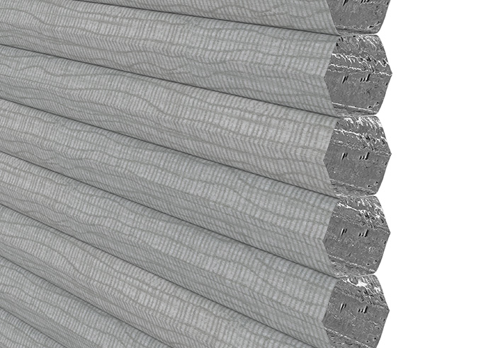 Mesh (Blackout), Nickel - Perfect Fit Blind - Image 4